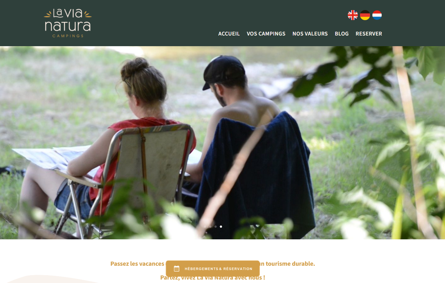 Campings natures Via Natura